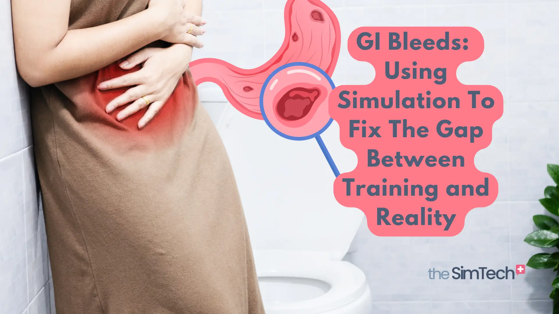 GI Bleeds: Using Simulation To Fix The Gap Between Training and Reality